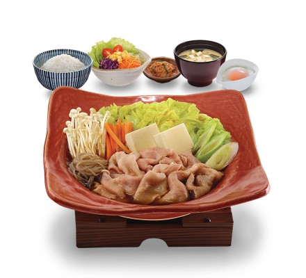 สุกี้ยากี้ญี่ปุ่นหมู